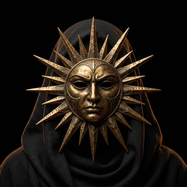 The Brass Sun Mask of I AM